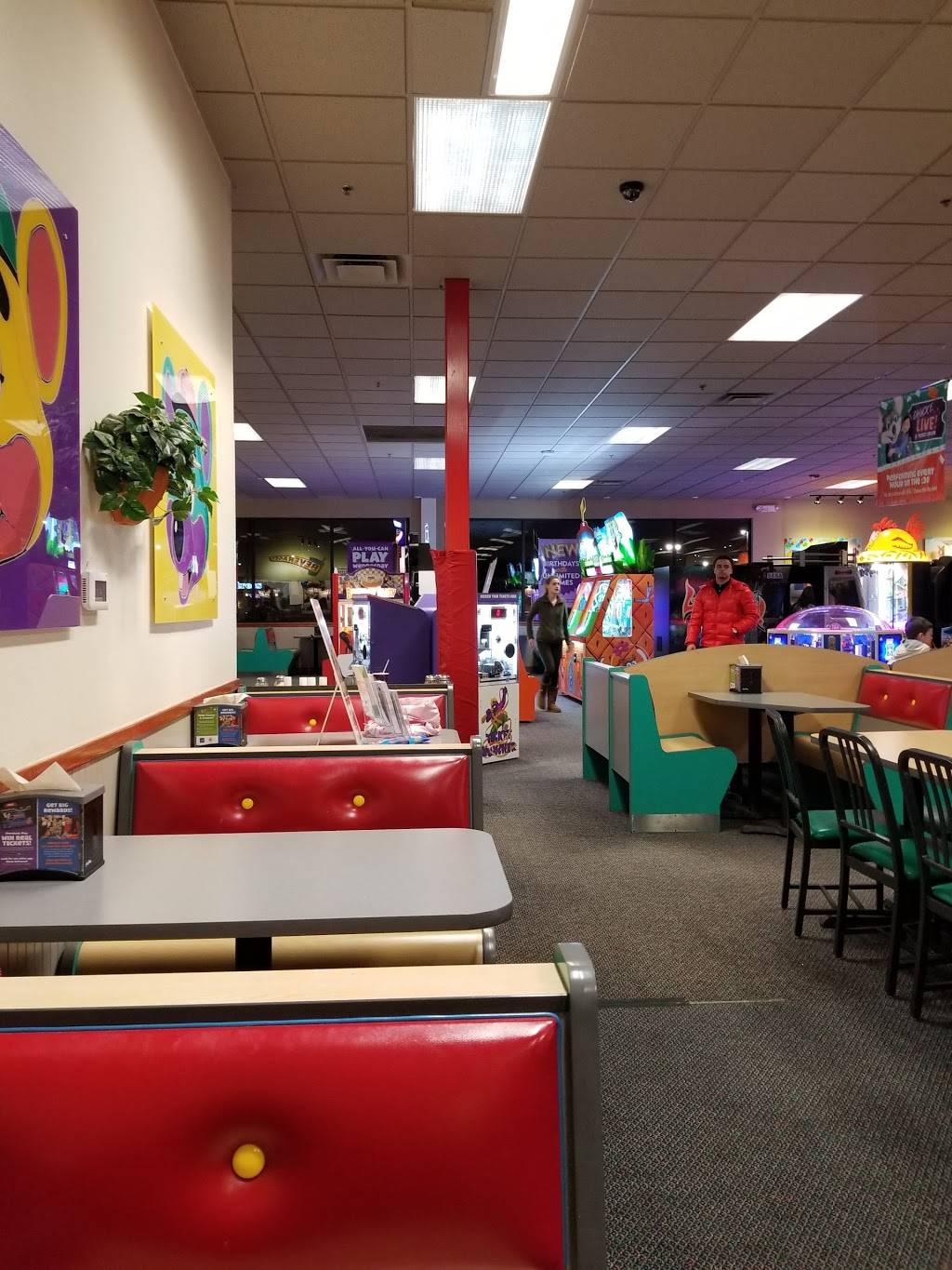 Chuck E. Cheeses | restaurant | 1919 S Reed Rd, Kokomo, IN 46902, USA | 7654571930 OR +1 765-457-1930