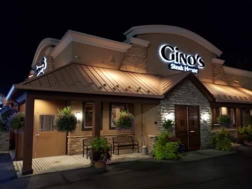 Ginos Steakhouse | restaurant | 600 E Lincoln Hwy, Merrillville, IN 46410, USA | 2197694466 OR +1 219-769-4466