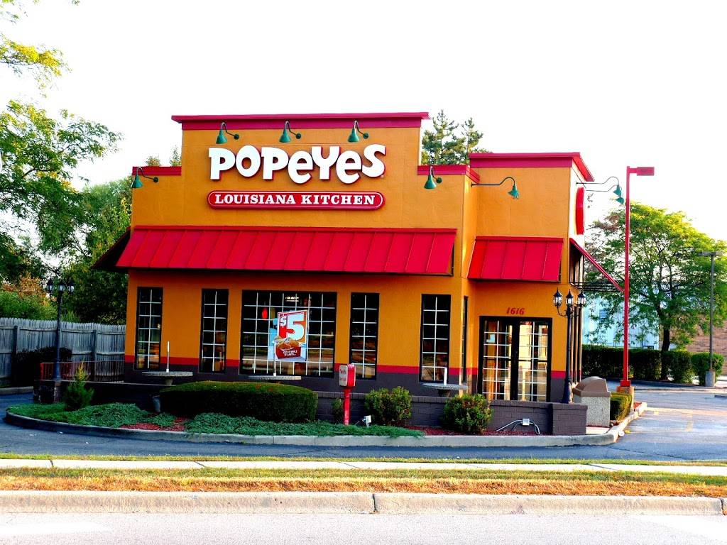 Popeyes Louisiana Kitchen | restaurant | 1616 Big Timber Rd, Elgin, IL 60123, USA | 8476220026 OR +1 847-622-0026