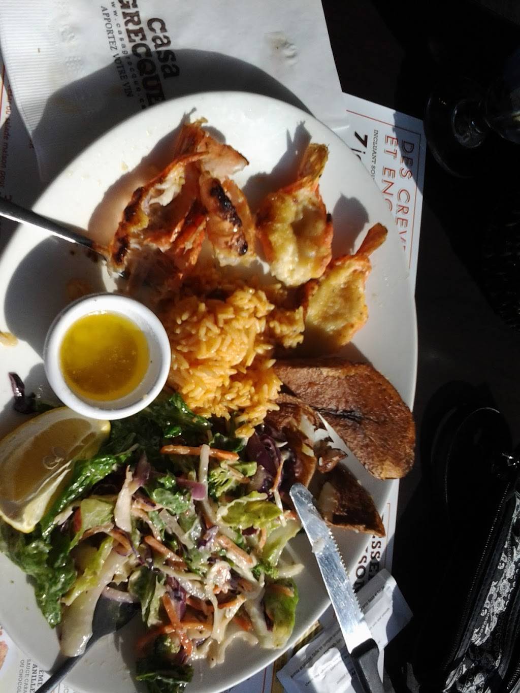 Casa Grecque | restaurant | 10460 Boulevard de lOrmière, Québec, QC G2B 3L3, Canada | 4188420440 OR +1 418-842-0440