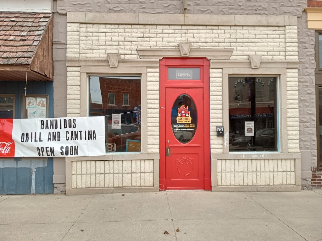 Bandidos Mexican Grill & Cantina | restaurant | 721 Main St, Rochester, IN 46975, USA | 5742231212 OR +1 574-223-1212