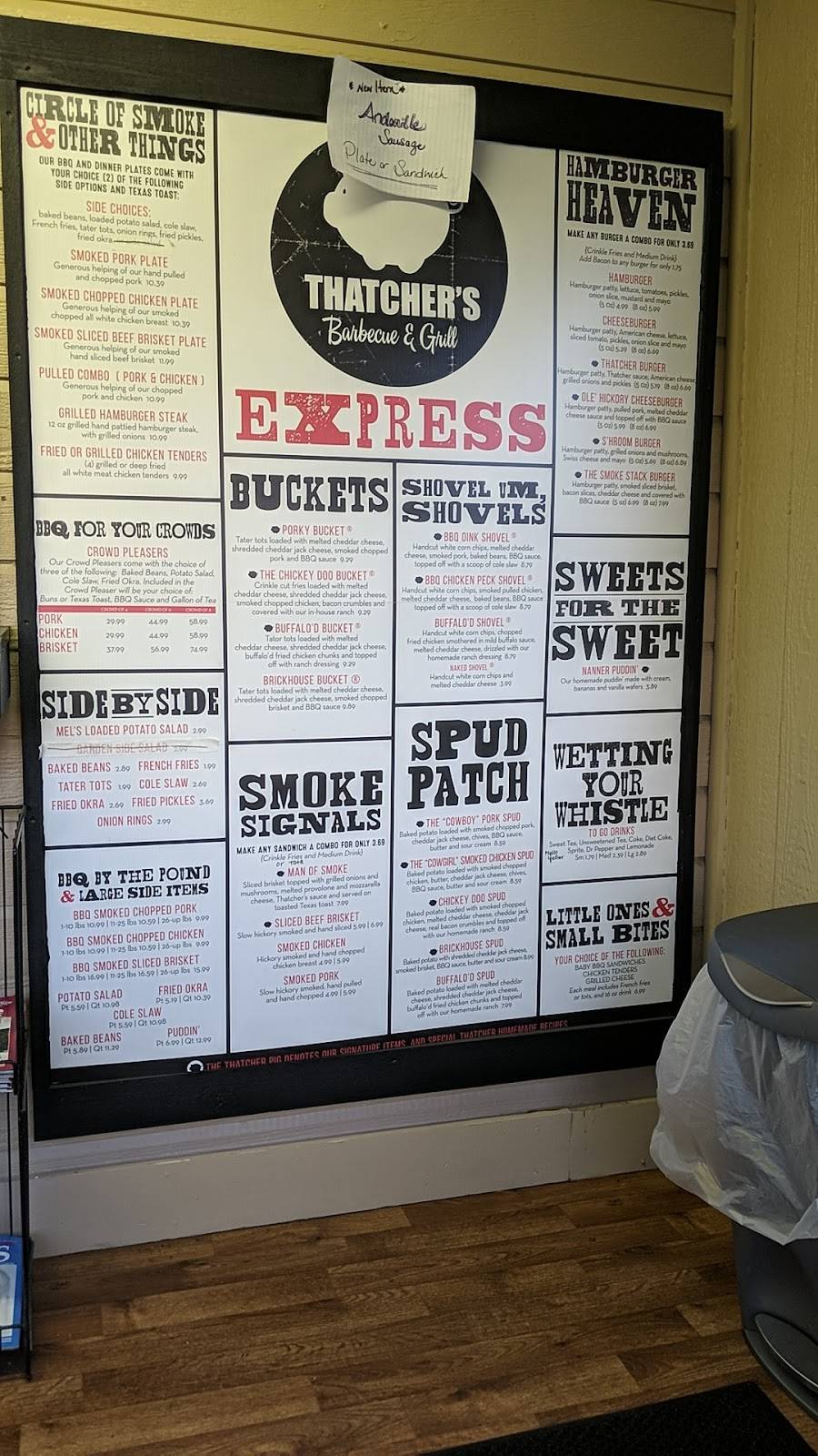 Thatchers Barbecue | restaurant | 5722 Main St, Ooltewah, TN 37363, USA | 4232382926 OR +1 423-238-2926