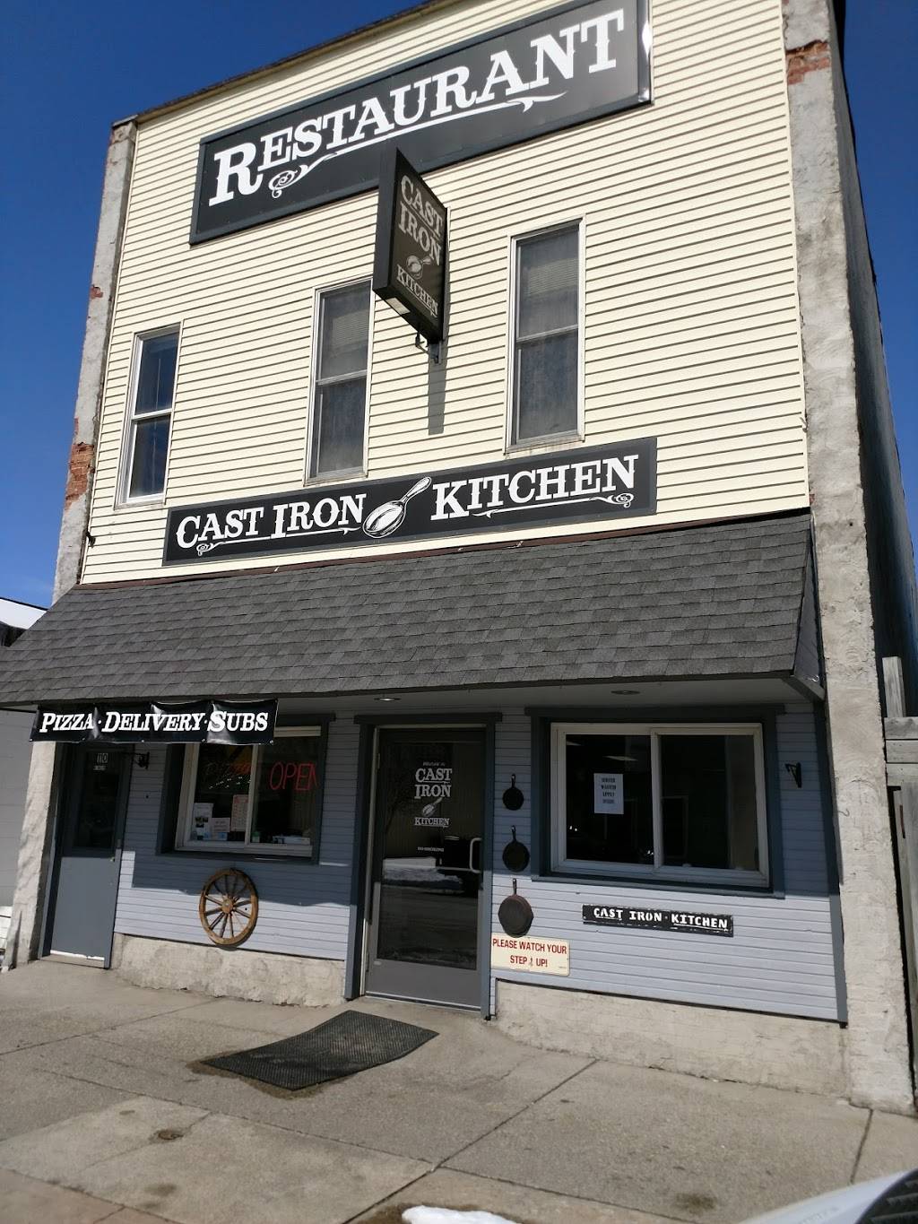 Cast Iron Kitchen | restaurant | 110 W Main St, Manton, MI 49663, USA | 2318244244 OR +1 231-824-4244