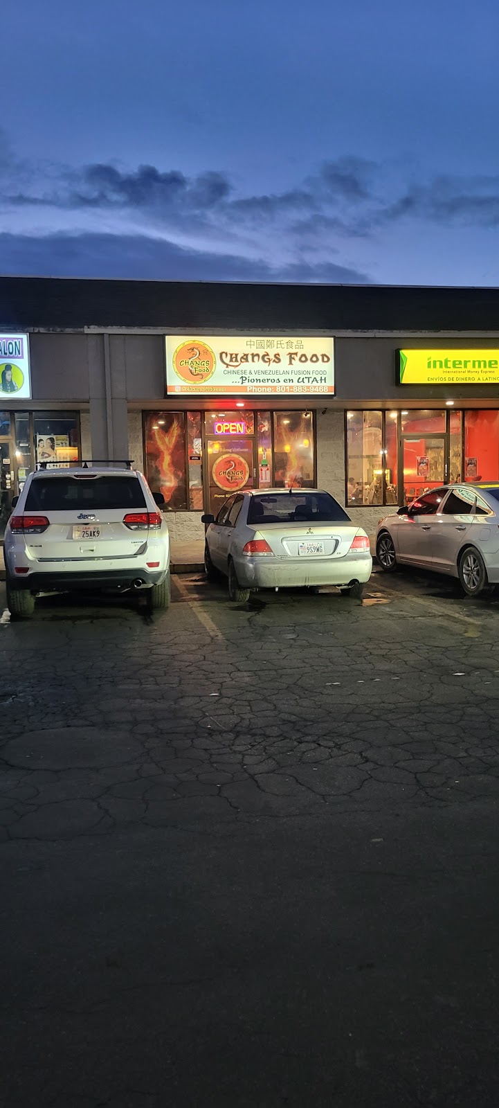 Chang’s Food | restaurant | 3576 S Redwood Rd, West Valley City, UT 84119, USA | 8018839468 OR +1 801-883-9468