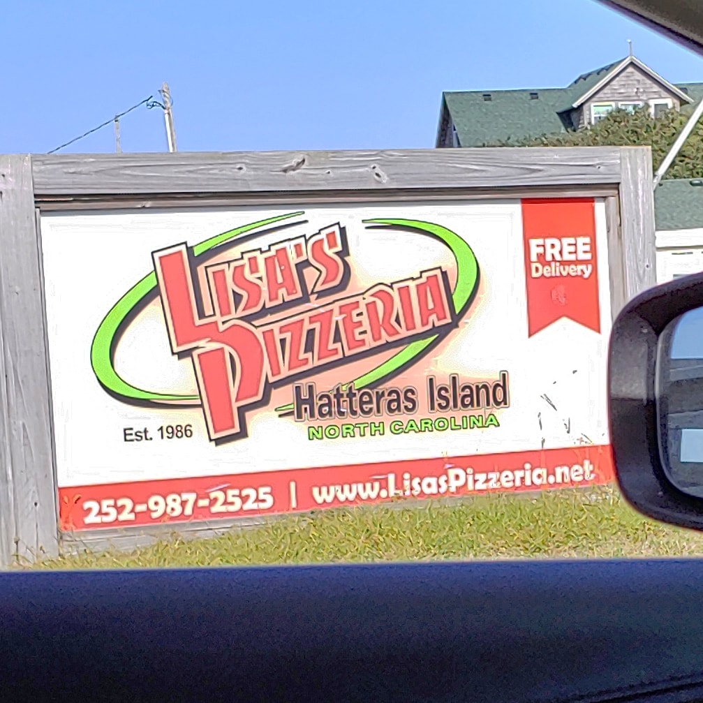 Lisas Pizzeria | meal delivery | 24158 North Carolina Hwy 12, Rodanthe, NC 27968, USA | 2529872525 OR +1 252-987-2525