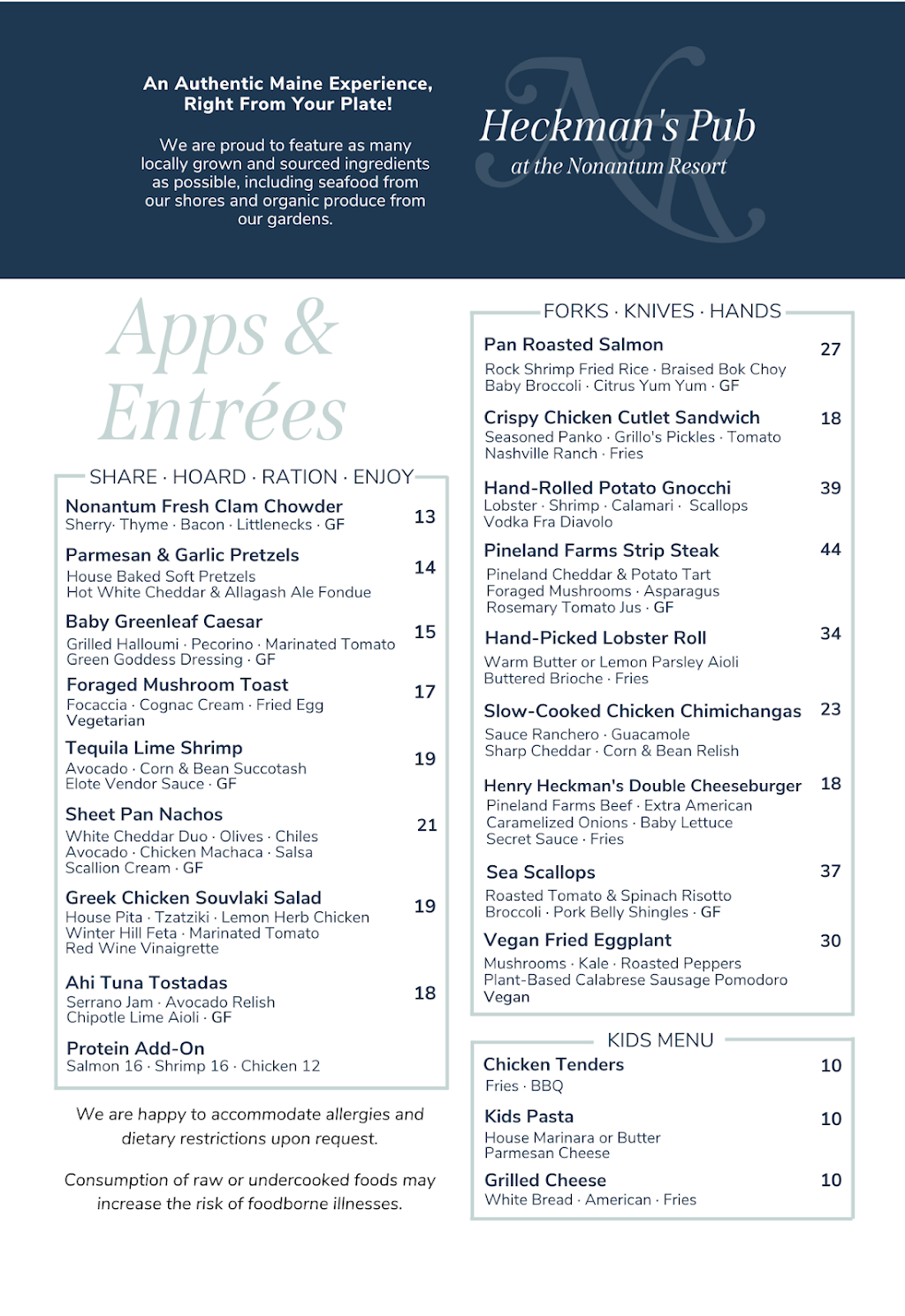 Heckmans Pub | restaurant | 95 Ocean Ave, Kennebunkport, ME 04046, USA | 2079674050 OR +1 207-967-4050