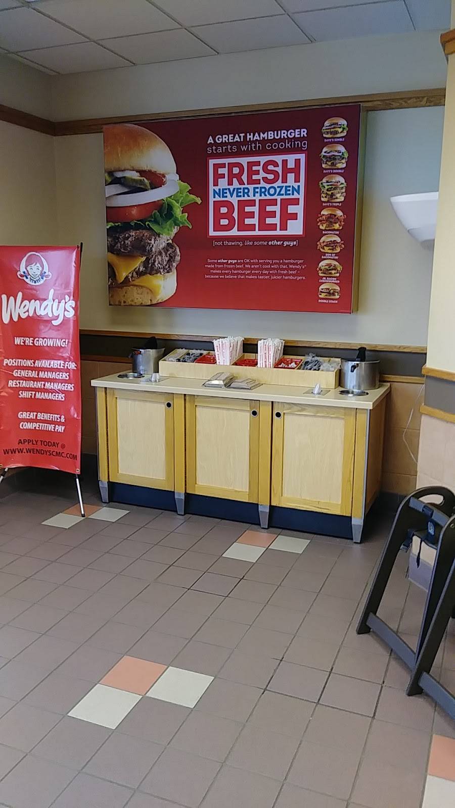 Wendys | restaurant | 318 Highway 49 North, Byron, GA 31008, USA | 4789564061 OR +1 478-956-4061
