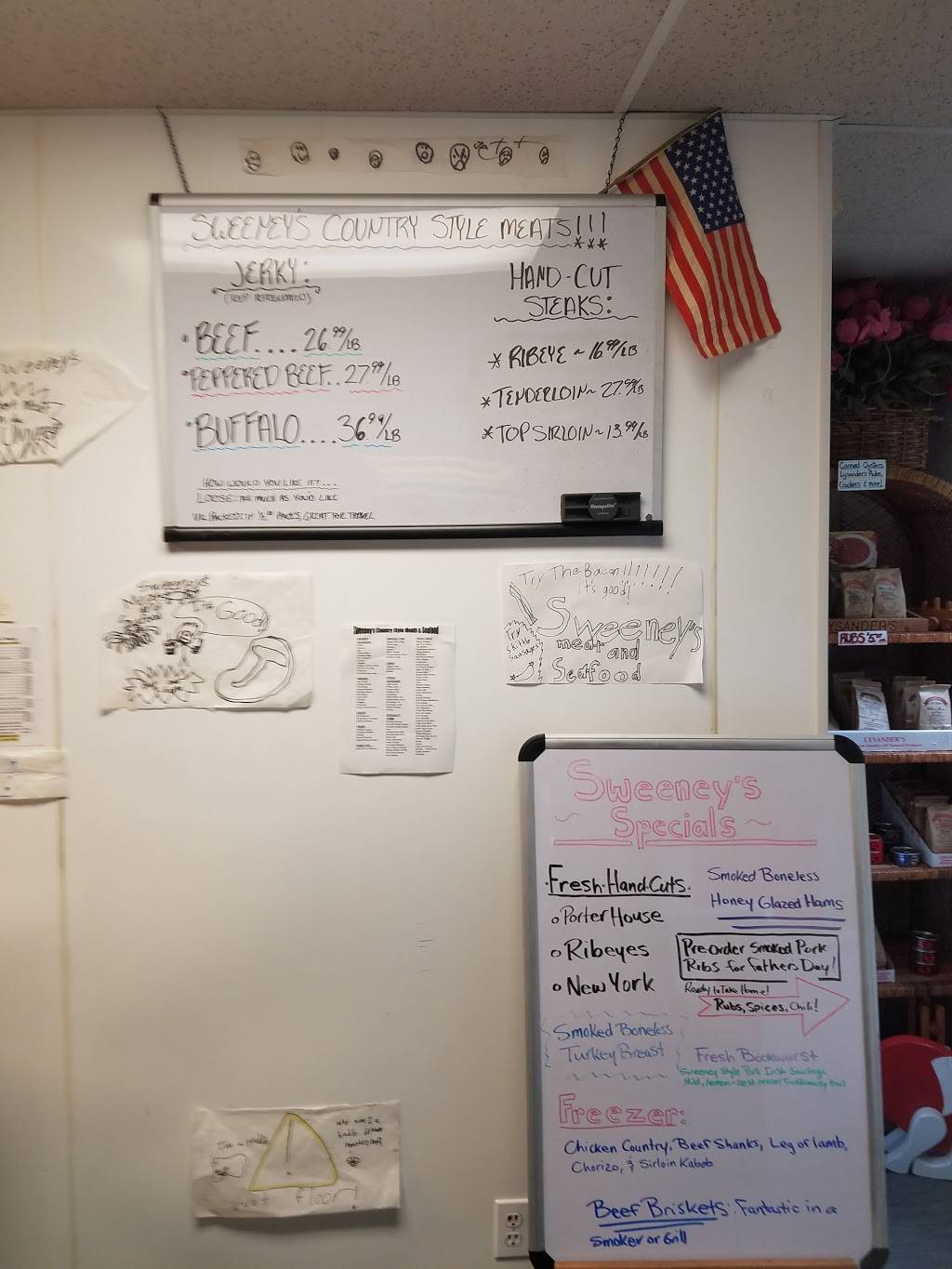 Sweeneys Country Style Meats & Seafood | restaurant | 9690 Brownsville Hwy NE, Bremerton, WA 98311, USA | 3606928802 OR +1 360-692-8802