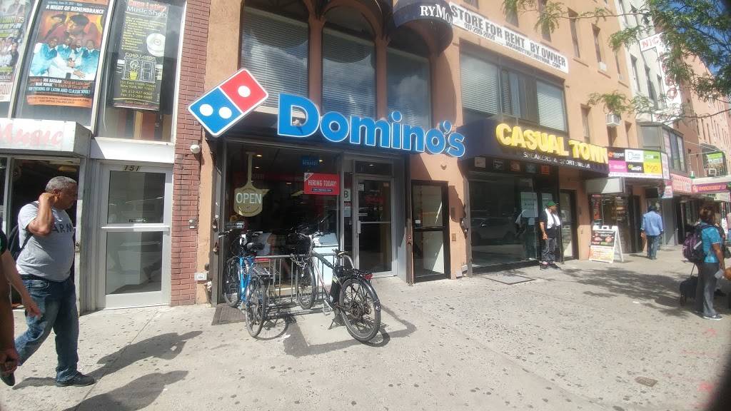 Dominos Pizza | meal delivery | 153 E 116th St, New York, NY 10029, USA | 2128311024 OR +1 212-831-1024