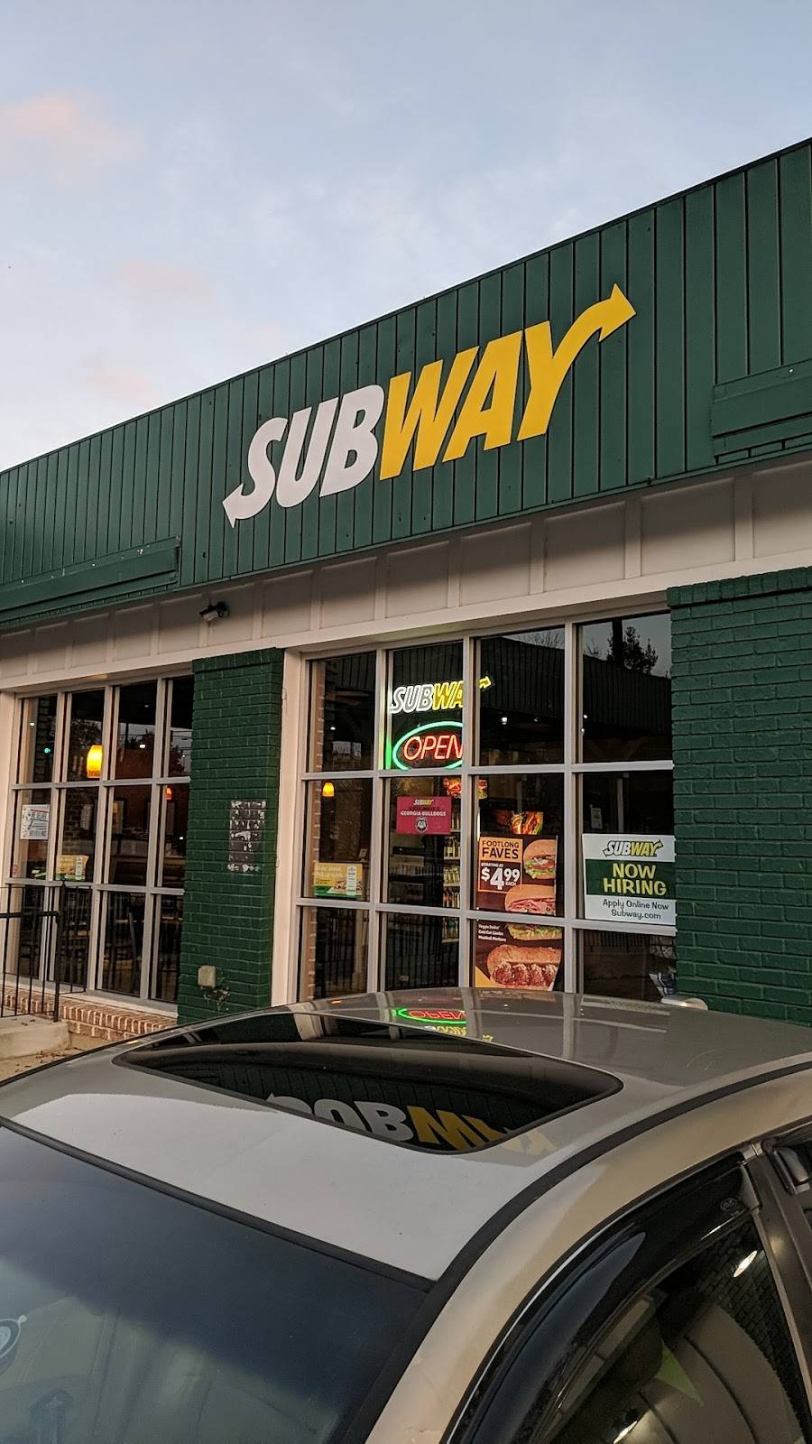 Subway | restaurant | 1194 Prince Ave, Athens, GA 30606, USA | 7063532286 OR +1 706-353-2286