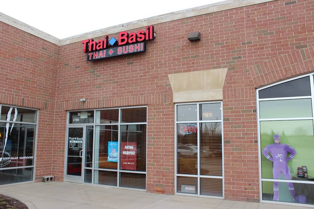 Thai Basil | restaurant | 47984 Grand River Ave, Novi, MI 48374, USA | 2483082137 OR +1 248-308-2137
