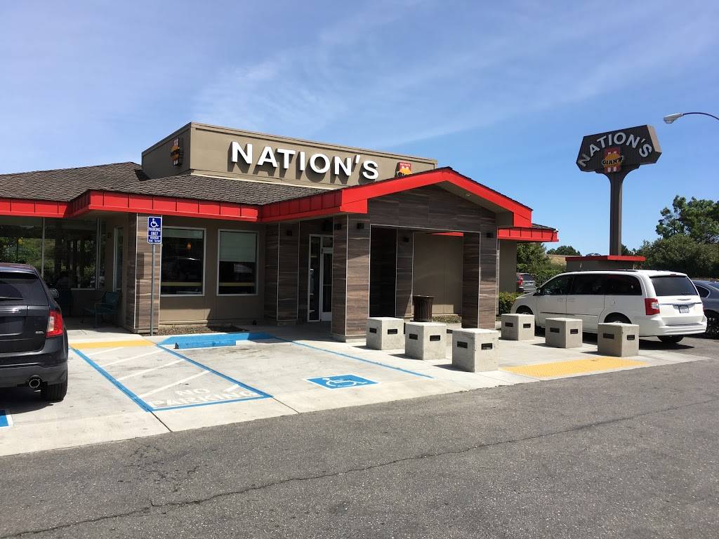 Nations Giant Hamburgers | meal takeaway | 3574 N Tracy Blvd, Tracy, CA 95376, USA | 2098358772 OR +1 209-835-8772