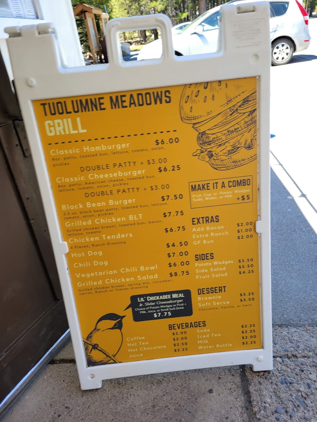 Tuolumne Meadows Grill | restaurant | Tioga Pass Rd, Yosemite Valley, CA 95389, USA | 2093728426 OR +1 209-372-8426