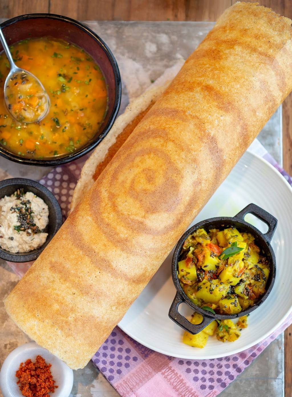 Art of Dosa Delivery & Commissary | restaurant | 2032 W Hubbard St, Chicago, IL 60612, USA | 3128996238 OR +1 312-899-6238
