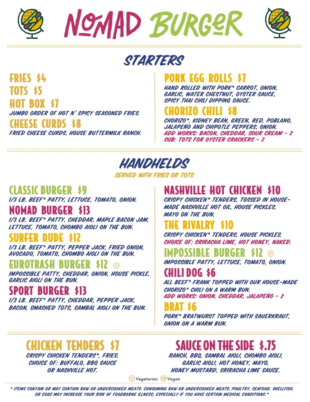 Nomad Burger | restaurant | 1401 E Brady St, Milwaukee, WI 53202, USA | 4142248111 OR +1 414-224-8111