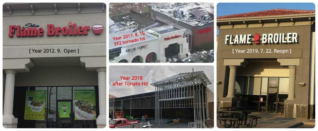 The Flame broiler of Tulsa | restaurant | 5355 E 41st St, Tulsa, OK 74135, USA | 9187288900 OR +1 918-728-8900