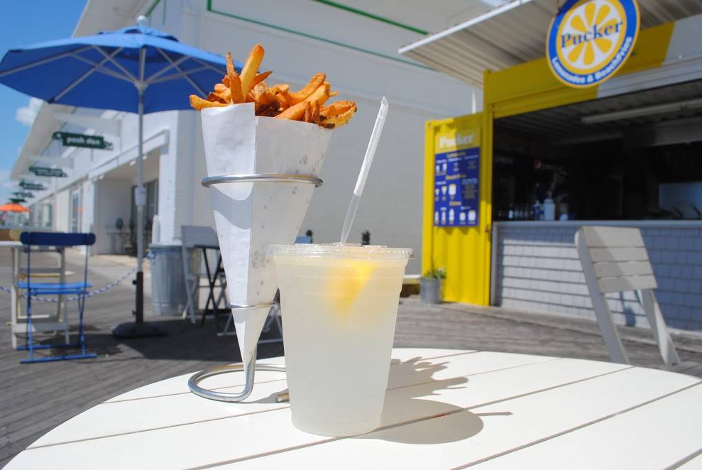 Pucker Lemonade & Beach Fries | restaurant | 1150 Ocean Ave, Asbury Park, NJ 07712, USA | 7326706590 OR +1 732-670-6590