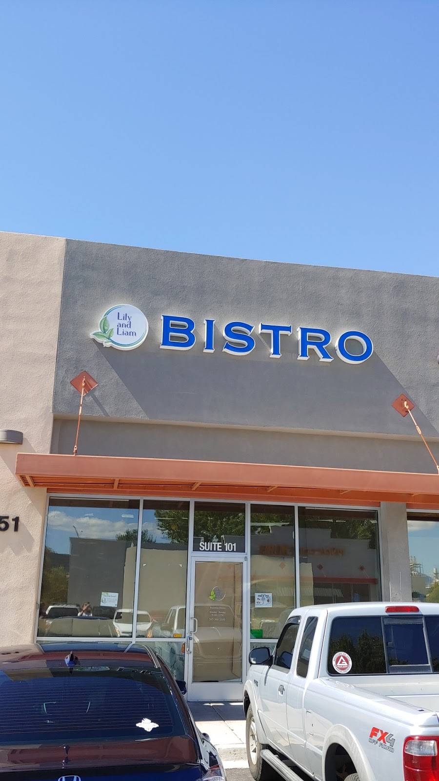 Lily and Liam Bistro | restaurant | 1751 Rio Rancho Blvd SE Suite 101, Rio Rancho, NM 87124, USA | 5053403309 OR +1 505-340-3309