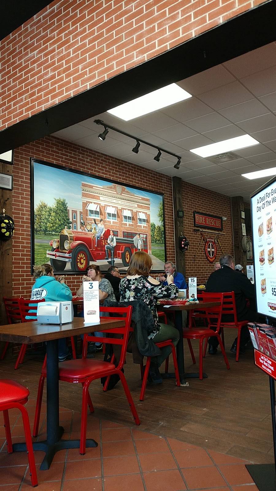 Firehouse Subs | restaurant | 2412 B N Salisbury Blvd, Salisbury, MD 21801, USA | 4437363154 OR +1 443-736-3154