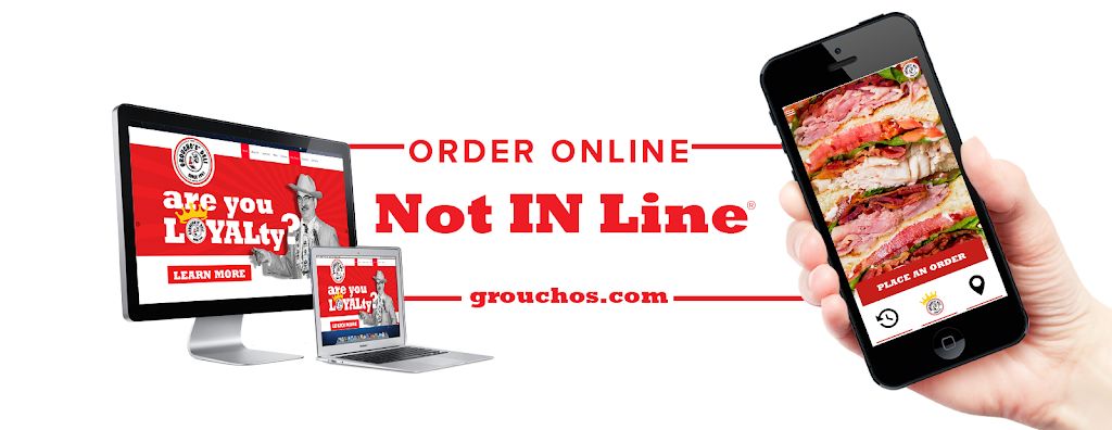 Grouchos Deli | restaurant | 1200 Queensborough Blvd Suite G, Mt Pleasant, SC 29464, USA | 8433527914 OR +1 843-352-7914