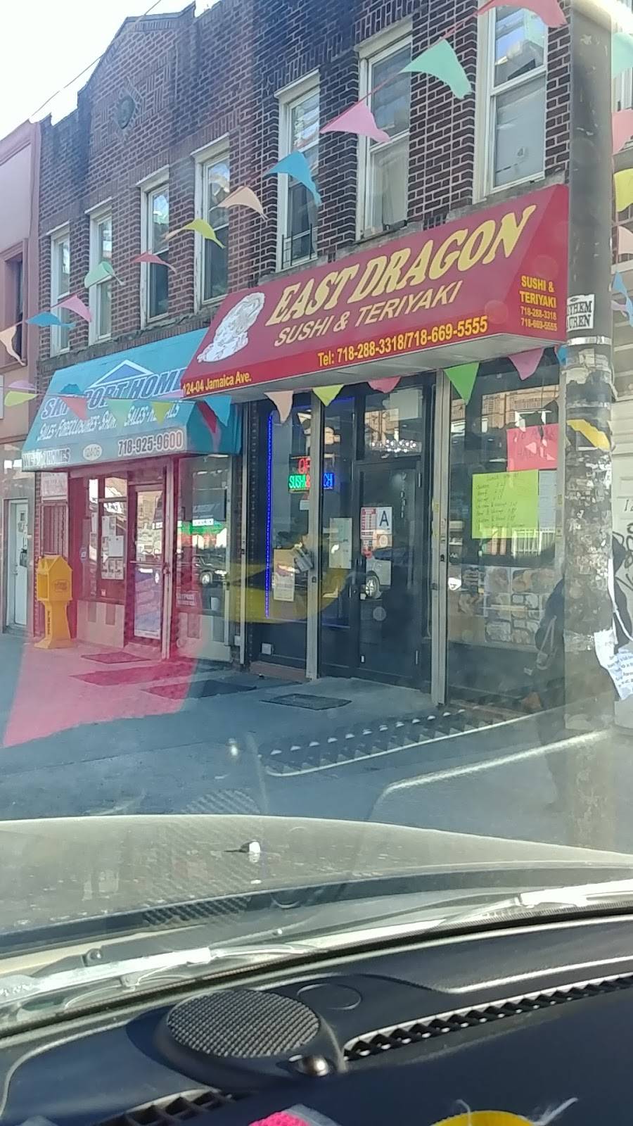 East Dragon Sushi And Teriyaki | restaurant | 124-04 Jamaica Ave, Richmond Hill, NY 11418, USA | 7182883318 OR +1 718-288-3318