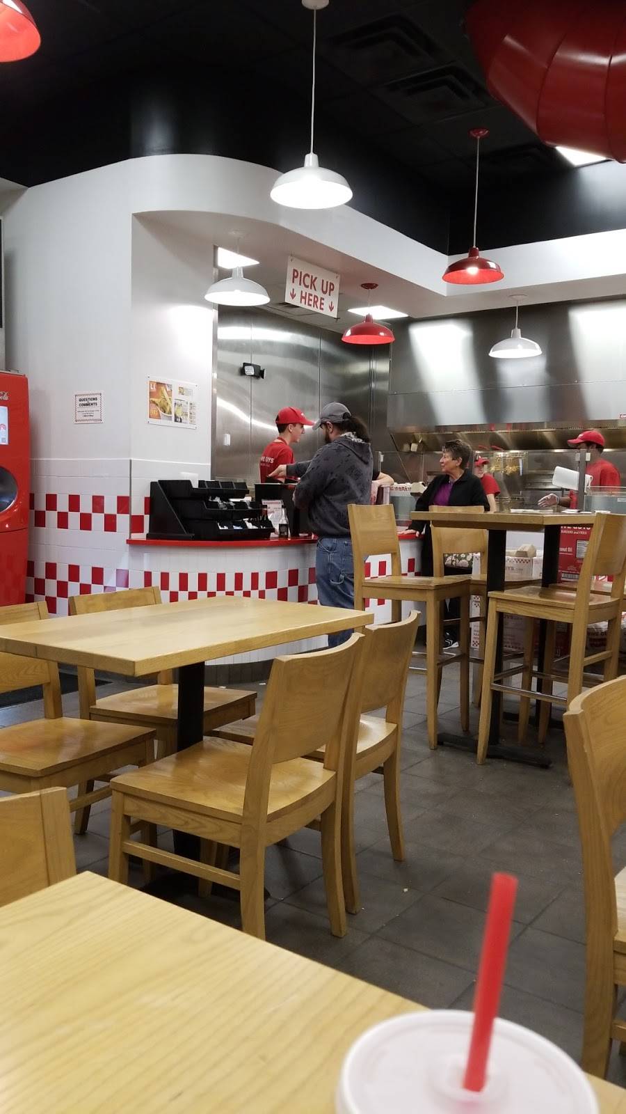 Five Guys | meal takeaway | 450 Cabela Dr, Triadelphia, WV 26059, USA | 3049090221 OR +1 304-909-0221