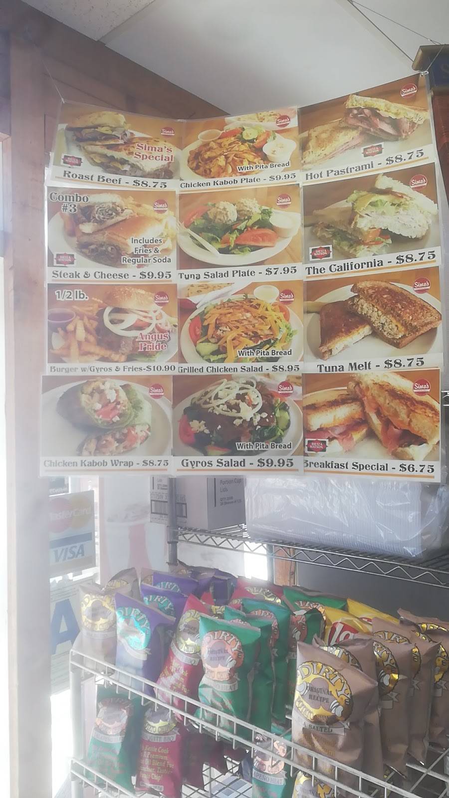 Simas Grill & Deli | meal takeaway | 7160 Miramar Rd, San Diego, CA 92121, USA | 8585782582 OR +1 858-578-2582