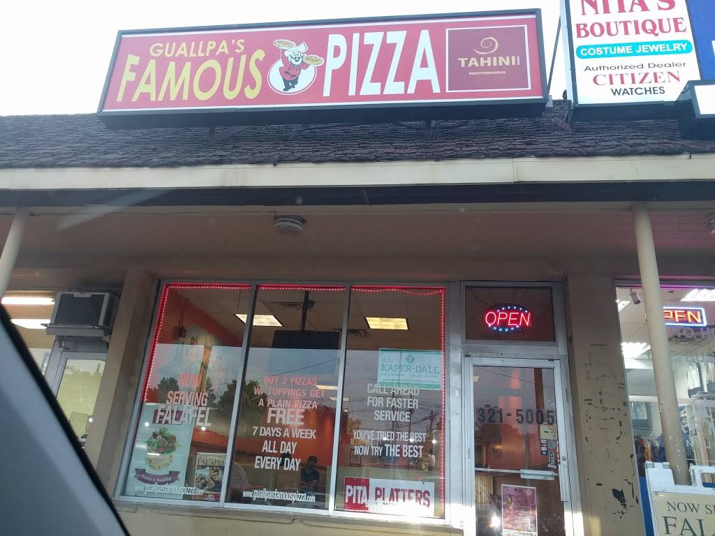 Guallpas Famous Pizza | restaurant | 1522 Oak Tree Road, Iselin, NJ 08830, USA | 7323215005 OR +1 732-321-5005