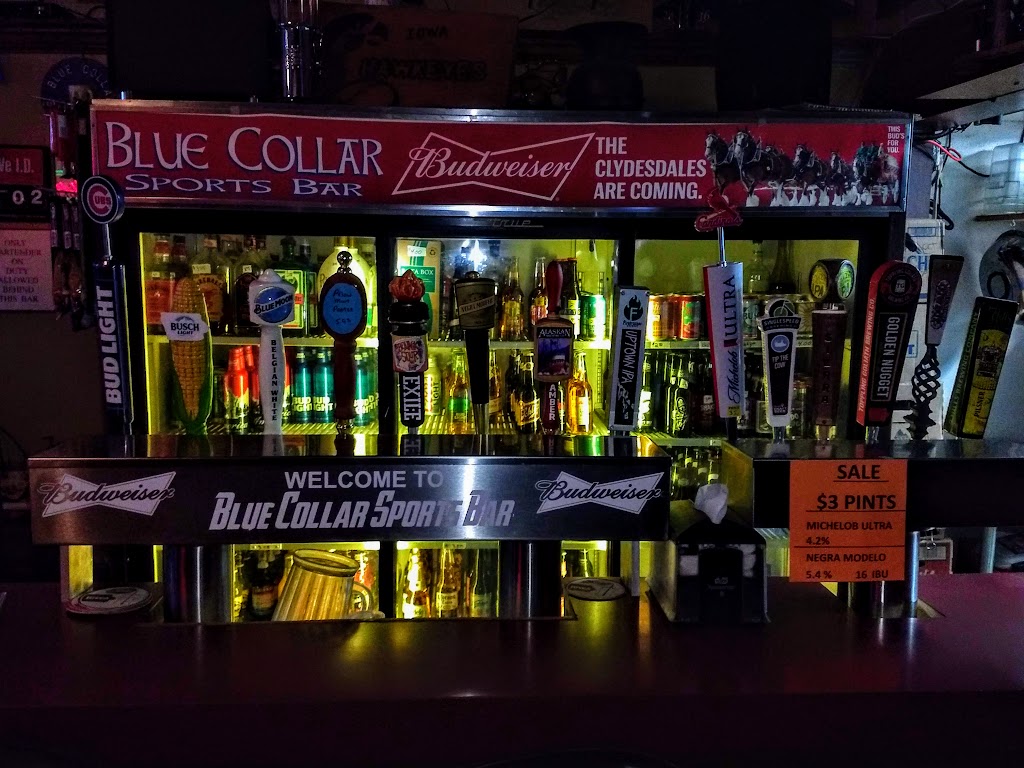 Blue Collar Sports Bar, L.L.C. | restaurant | 120 E Main St, Manchester, IA 52057, USA | 5639273009 OR +1 563-927-3009