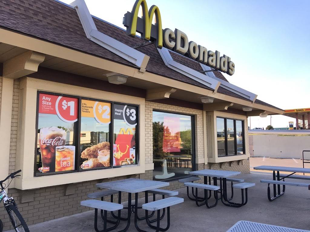 McDonalds | cafe | 12135 N, I-35, Oklahoma City, OK 73131, USA | 4054784747 OR +1 405-478-4747
