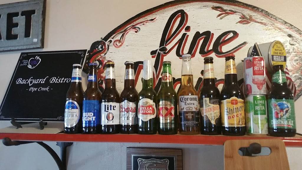 the Backyard Bistro | restaurant | 167 Panther Ridge, Pipe Creek, TX 78063, USA | 8305354094 OR +1 830-535-4094