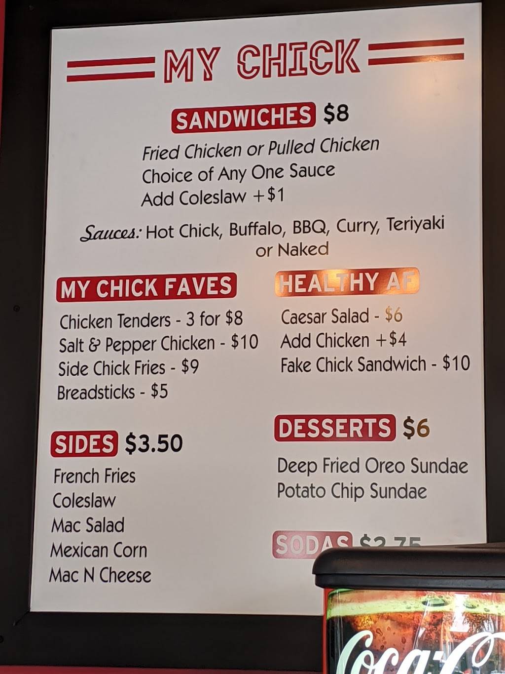 My Chick | restaurant | 9844 Hibert St, San Diego, CA 92131, USA | 8583689392 OR +1 858-368-9392