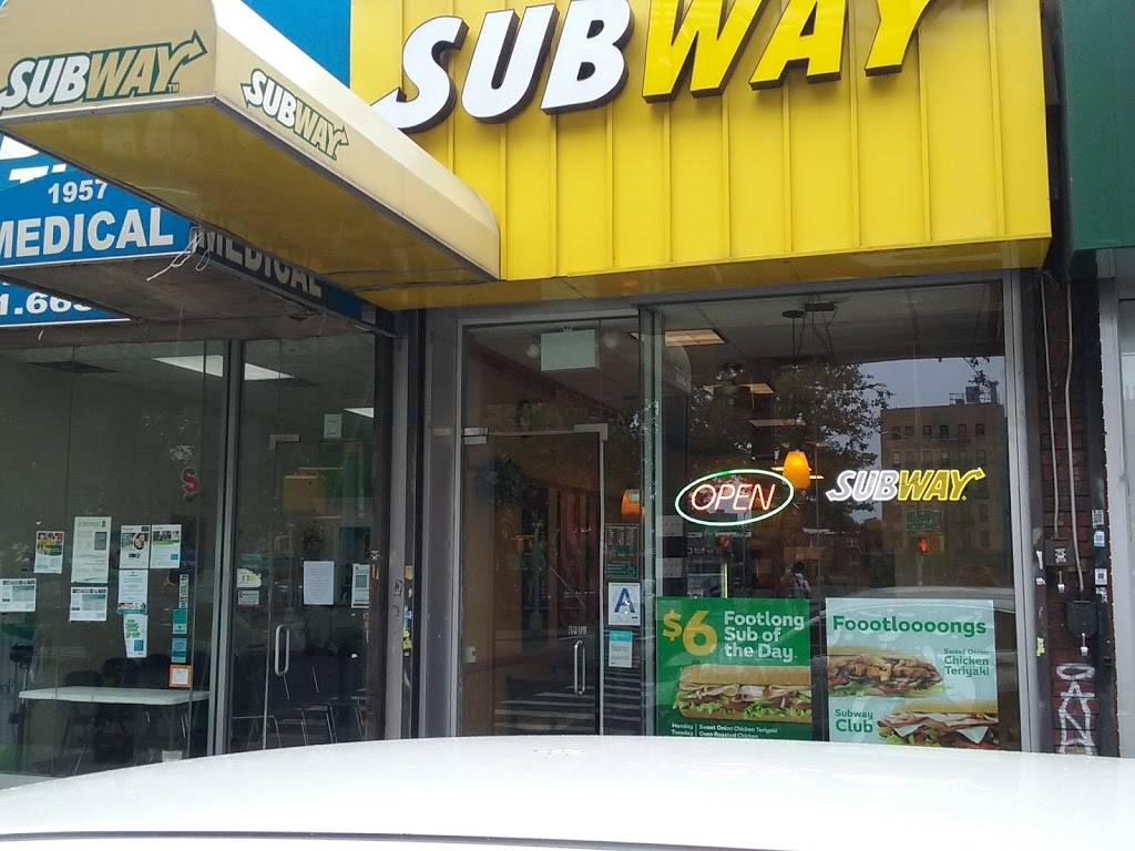 Subway Restaurants | restaurant | 1957 Westchester Ave, Bronx, NY 10462, USA | 3476571019 OR +1 347-657-1019