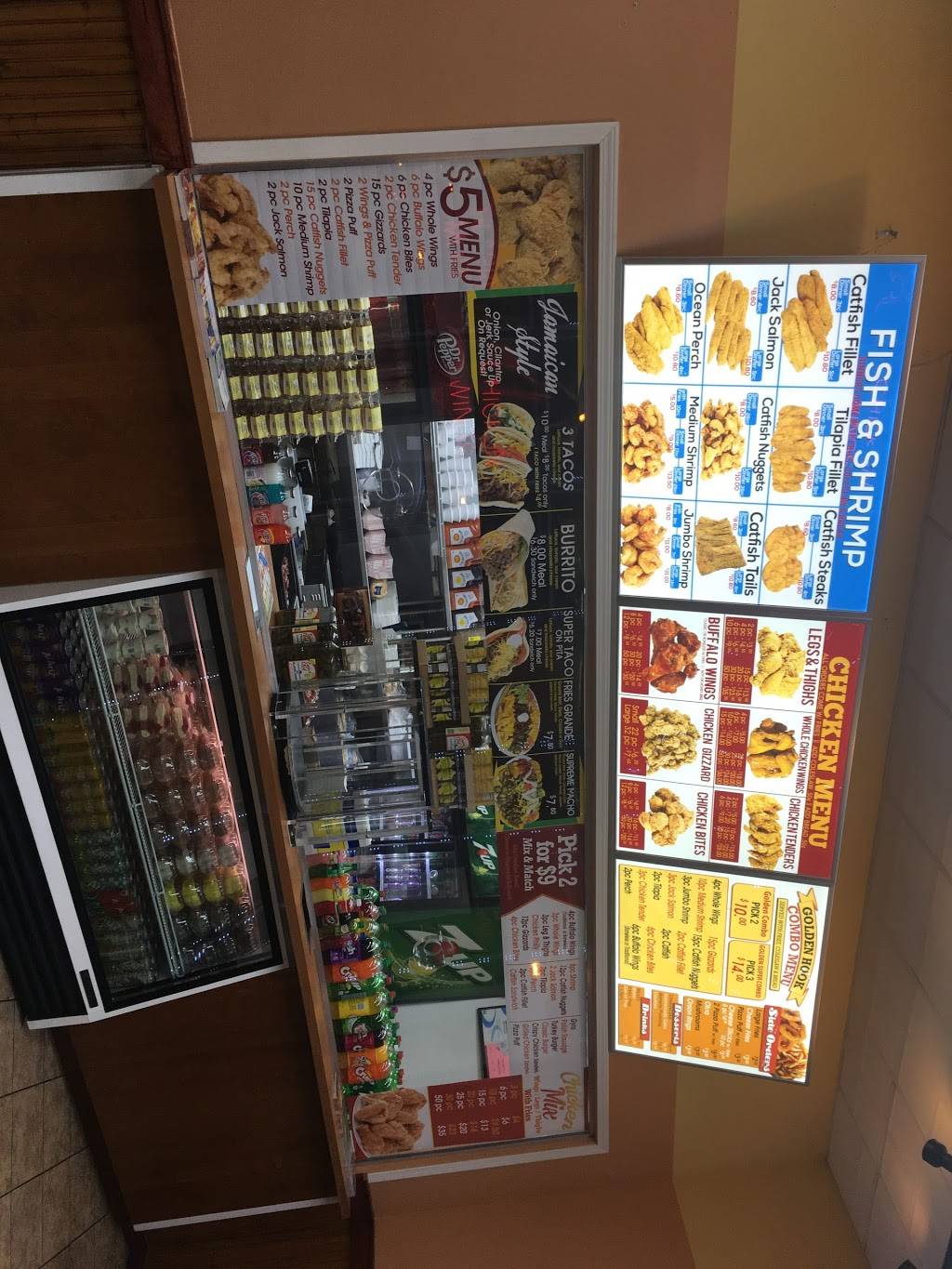 Golden Hook Fish & Chicken | restaurant | 5215 W Chicago Ave, Chicago, IL 60651, USA | 7732616666 OR +1 773-261-6666