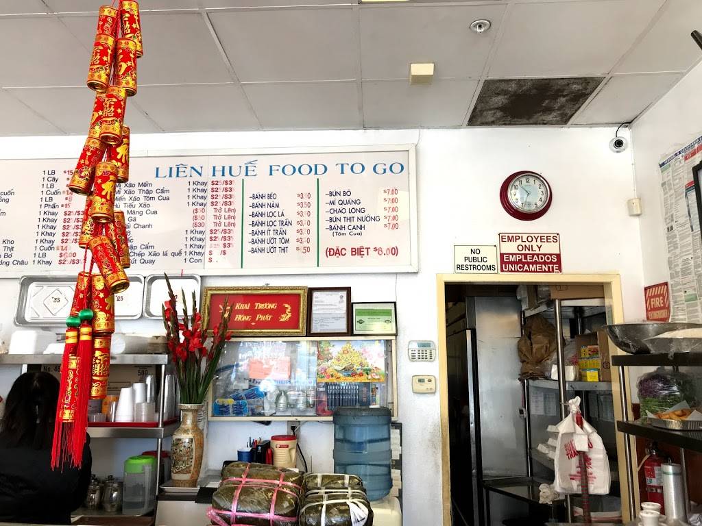 Lien Hue Food To Go | restaurant | 14291 Euclid Street, Garden Grove, CA 92843, USA | 7142651125 OR +1 714-265-1125