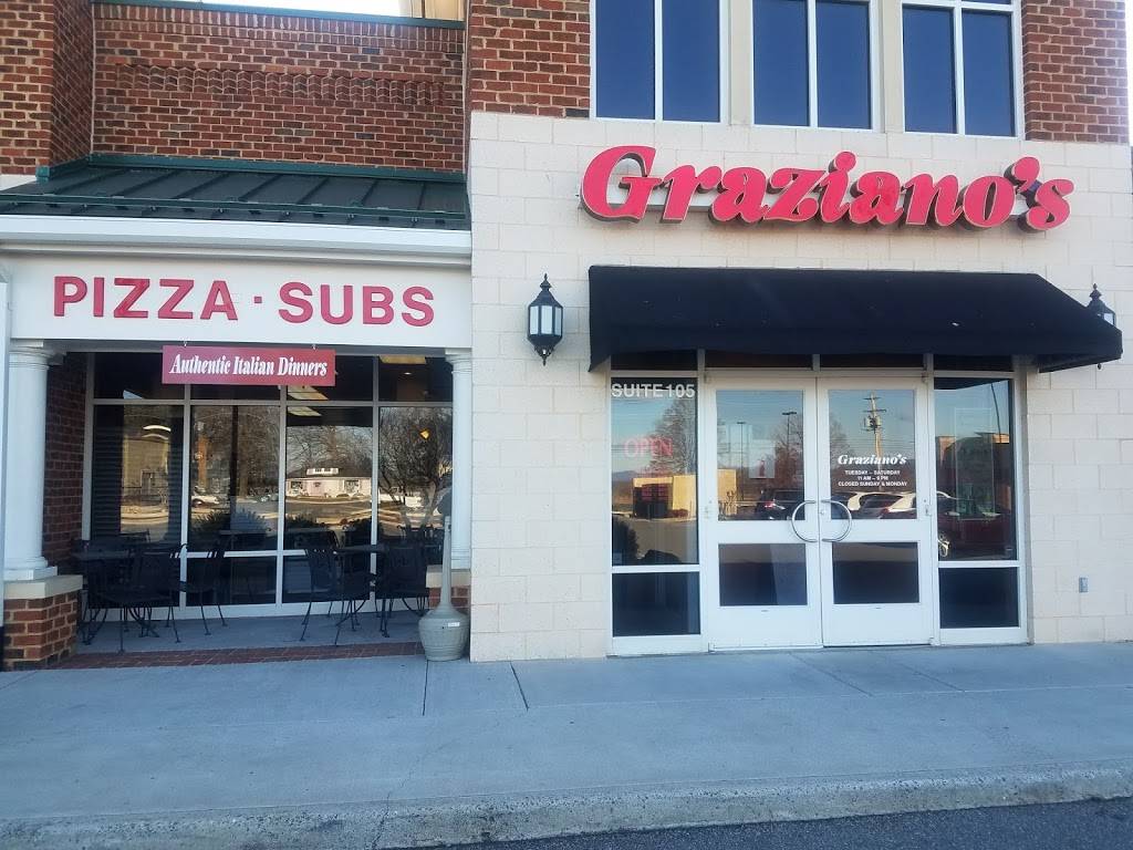 Grazianos | restaurant | 14805 Forest Rd # 105, Forest, VA 24551, USA | 4345259510 OR +1 434-525-9510