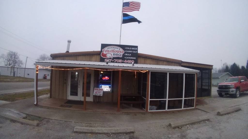 Jacksons Fox & Hound BBQ | restaurant | 113 W Main St, Hettick, IL 62649, USA | 2177054490 OR +1 217-705-4490