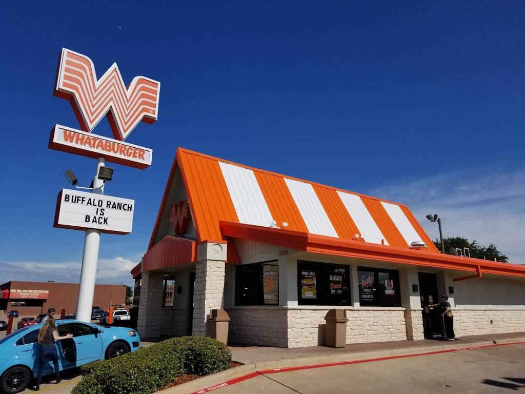Whataburger | restaurant | 3222 W Camp Wisdom Rd, Dallas, TX 75237, USA | 9727099276 OR +1 972-709-9276