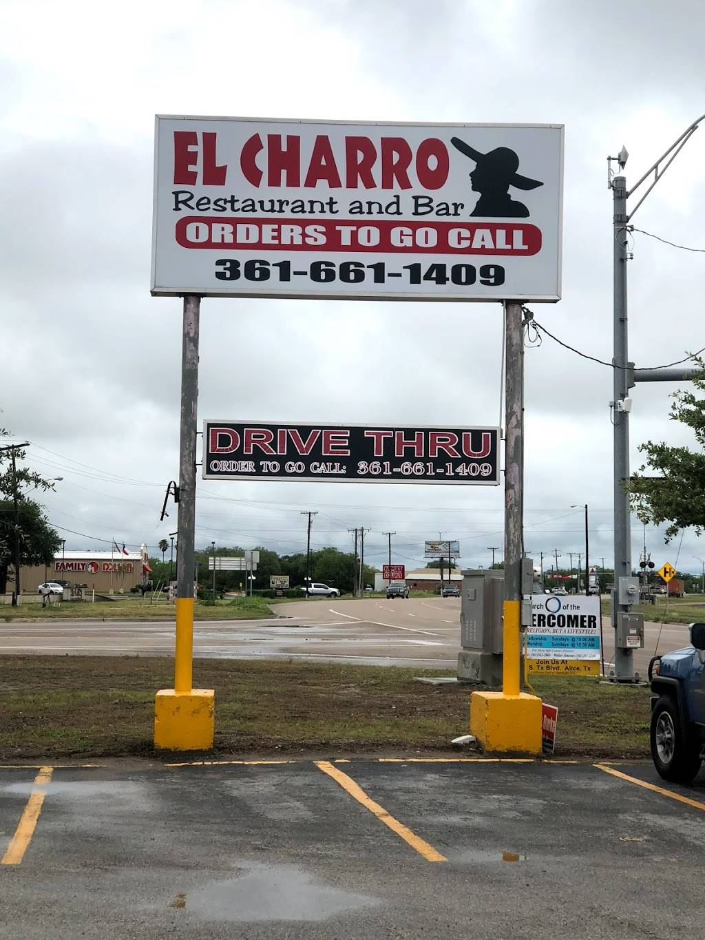 Restaurant El Charro | restaurant | 1011 W Front St, Alice, TX 78332, USA | 3616611409 OR +1 361-661-1409