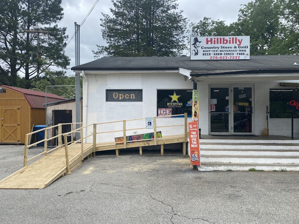 Hillbilly Country Store & Grill | restaurant | 8251 Henry Rd, Henry, VA 24102, USA | 2766277237 OR +1 276-627-7237