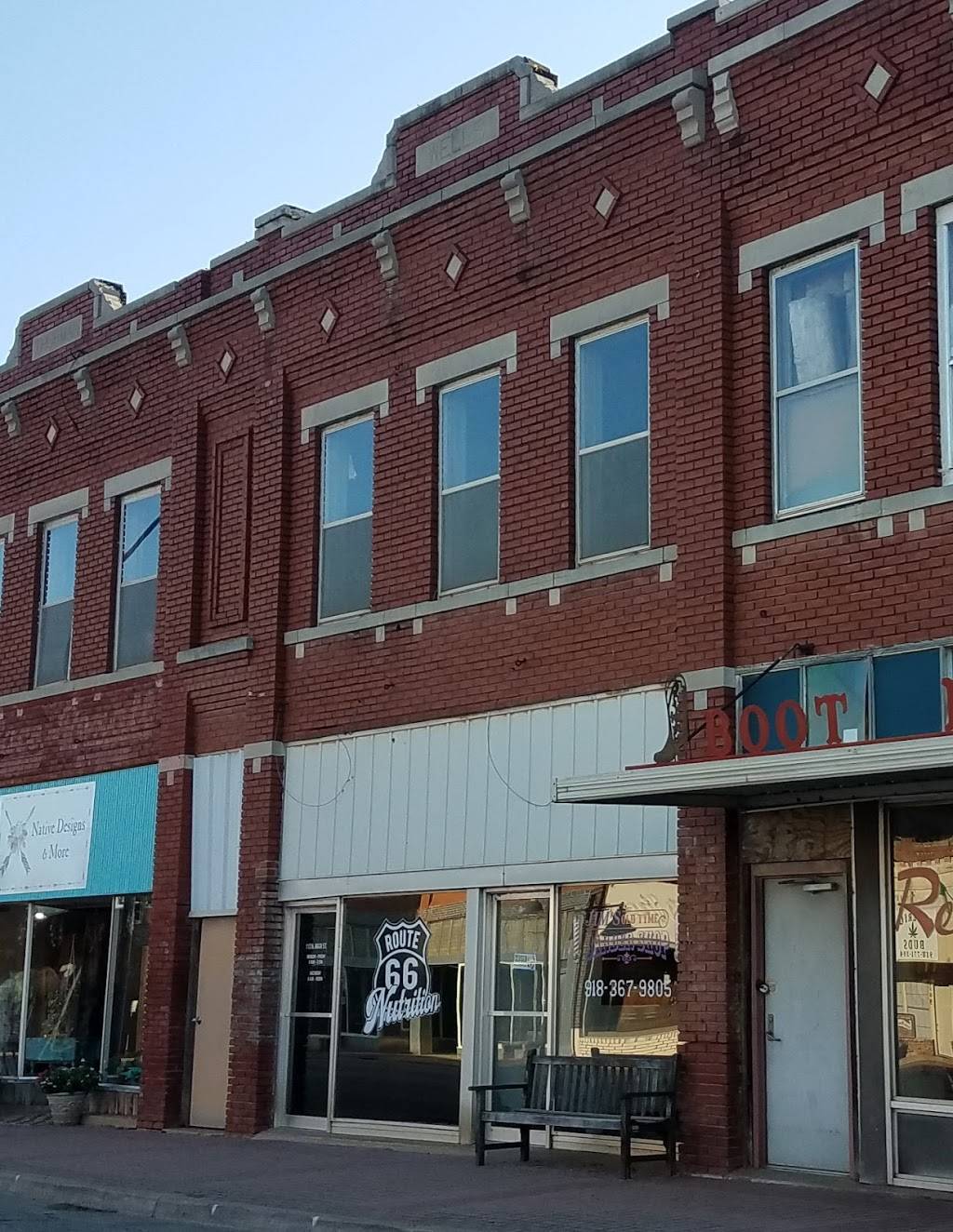 Route 66 Nutrition | restaurant | 100 N Main St, Bristow, OK 74010, USA | 9188559412 OR +1 918-855-9412