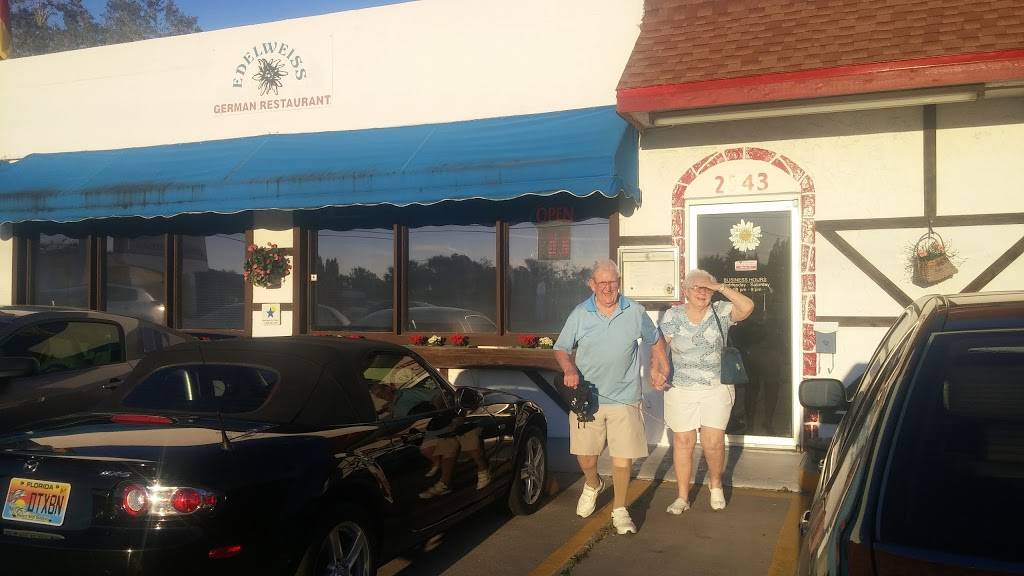 Edelweiss | restaurant | 2543 S Harbor City Blvd, Melbourne, FL 32901, USA | 3217236555 OR +1 321-723-6555