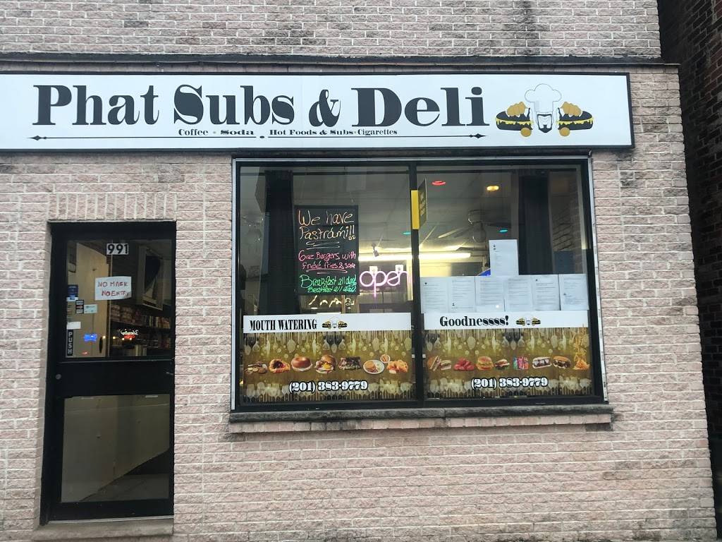 Phat Subs & Deli | restaurant | 991 Broadway, Bayonne, NJ 07002, USA | 2013839779 OR +1 201-383-9779