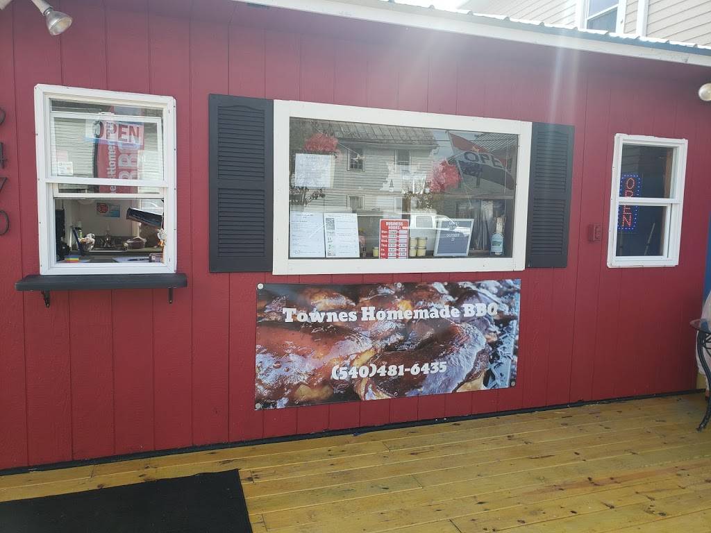Townes Homemade BBQ | restaurant | 9470 S Congress St, New Market, VA 22844, USA | 5404816435 OR +1 540-481-6435