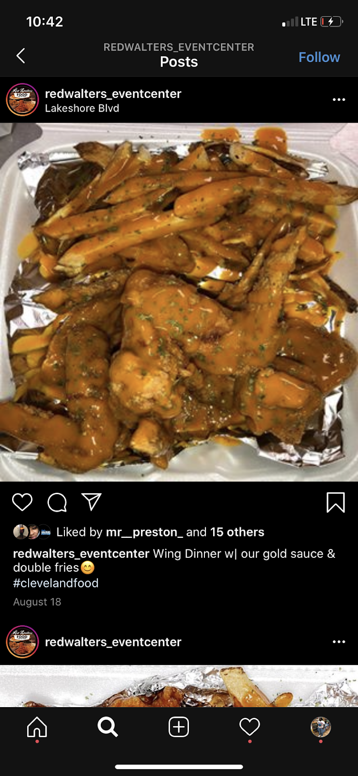 Red walters Bar-B-Que | restaurant | 15116 Lakeshore Blvd, Cleveland, OH 44110, USA | 2167955688 OR +1 216-795-5688