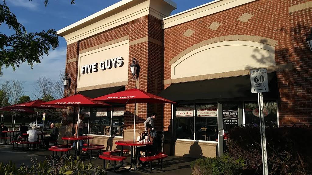 Five Guys | meal takeaway | 5332 McFarland Dr, Durham, NC 27707, USA | 9194893555 OR +1 919-489-3555