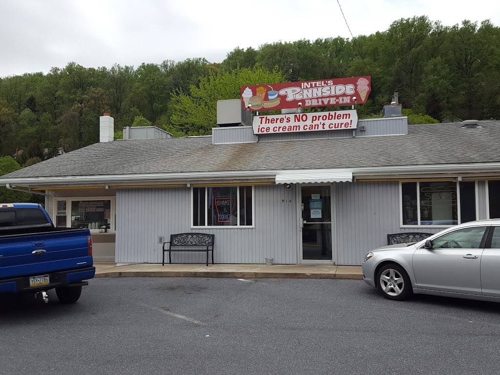 Intels Pennside Drive-In | restaurant | 916 Carsonia Ave, Reading, PA 19606, USA | 6107795050 OR +1 610-779-5050