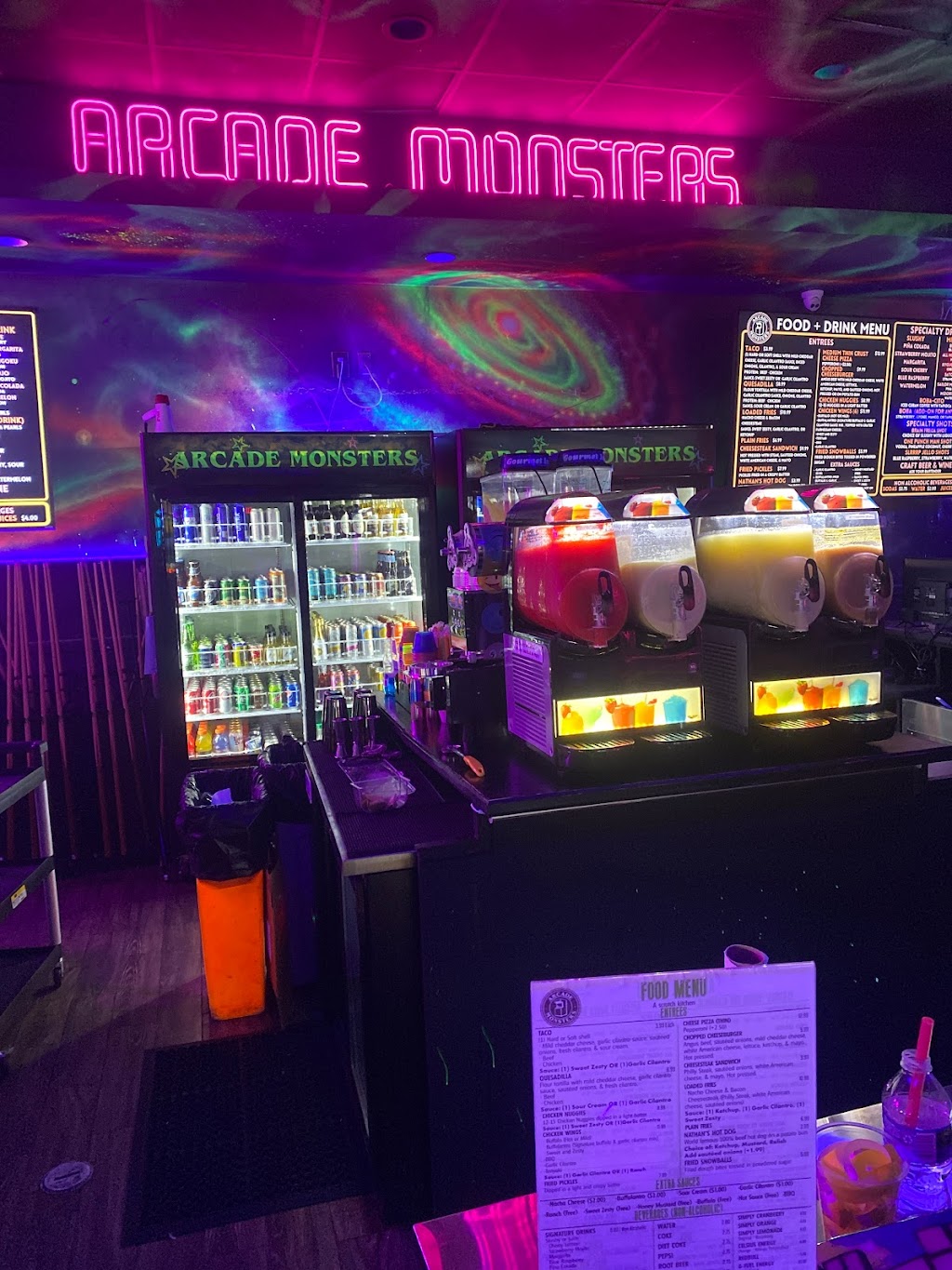 Arcade Monsters Melbourne | restaurant | 835 S Babcock St, Melbourne, FL 32901, USA | 3218025241 OR +1 321-802-5241