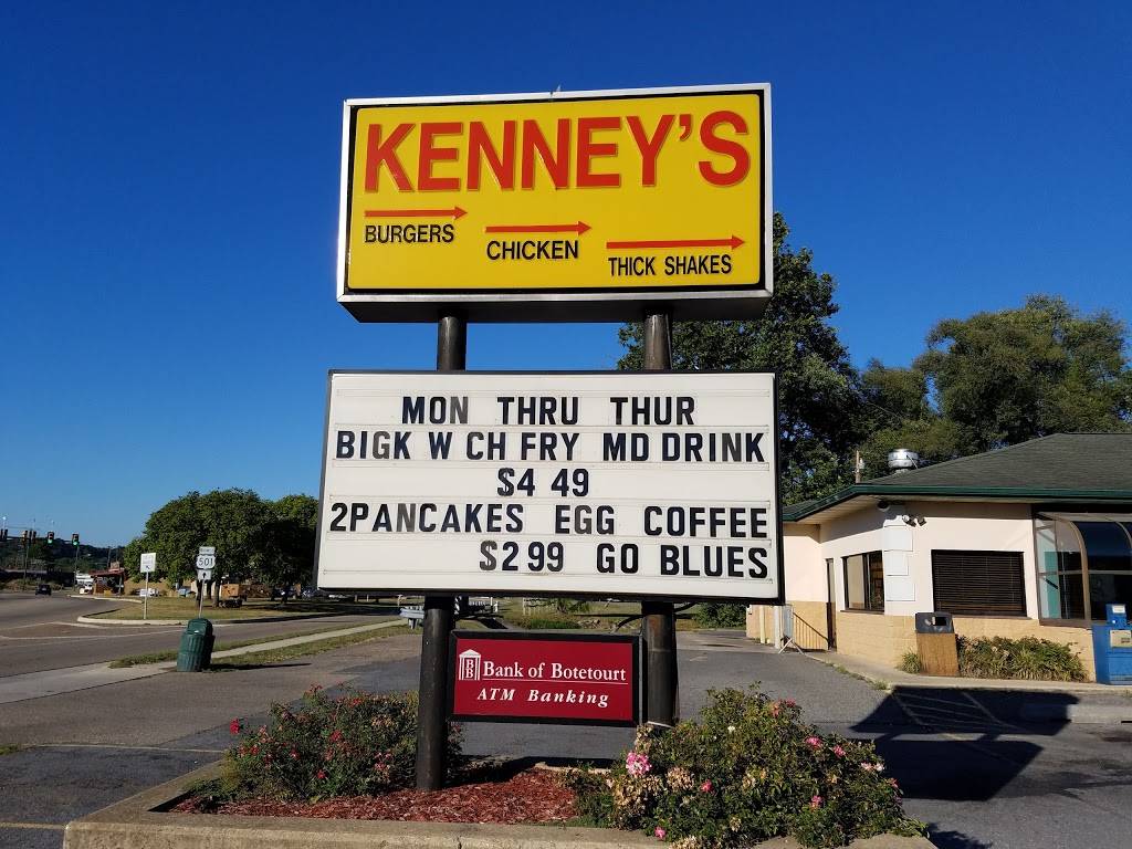 Kenneys | restaurant | 1518 Magnolia Ave, Buena Vista, VA 24416, USA | 5402612592 OR +1 540-261-2592