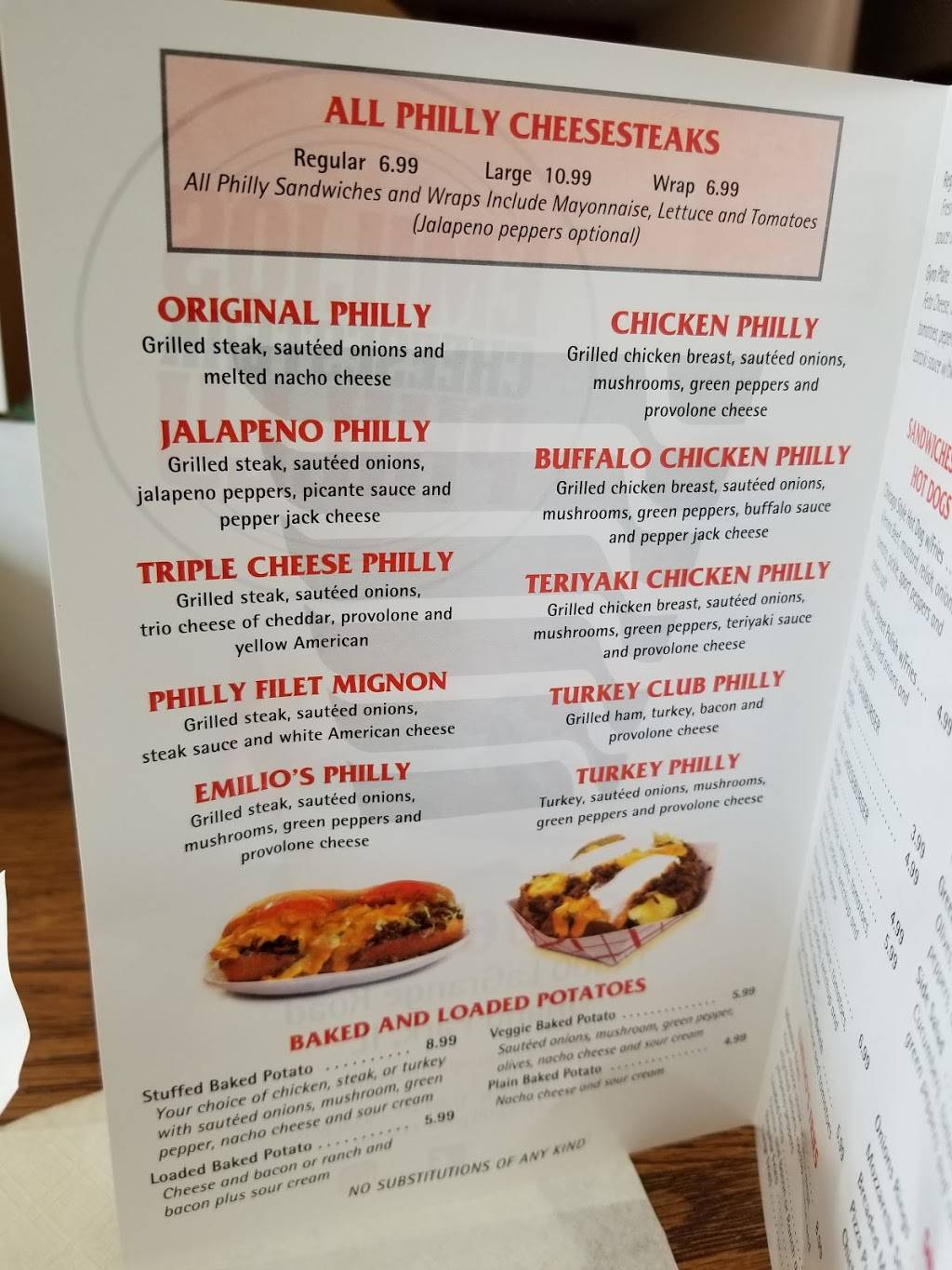 Emilios Philly Cheesesteak | restaurant | 14600 South La Grange Road, Orland Park, IL 60462, USA | 7089664648 OR +1 708-966-4648